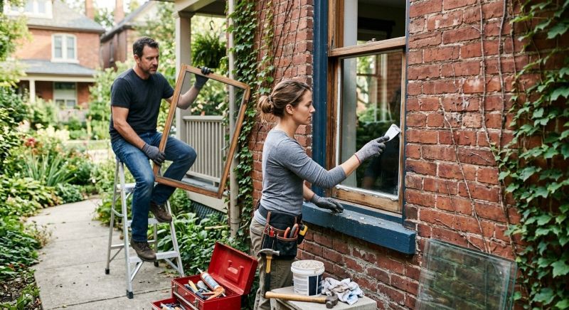 Garden Window Repair in Alpharetta, GA