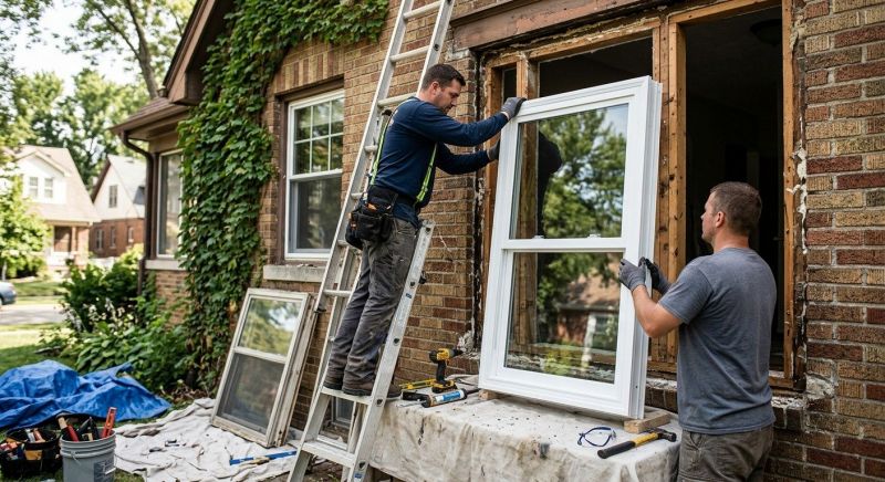 Window Frame Replacement in Kansas City, MO