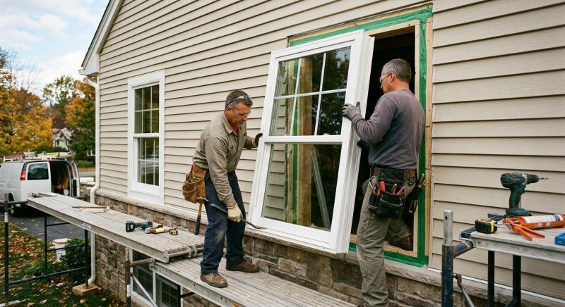 Vinyl Window Replacement in Portland, ME